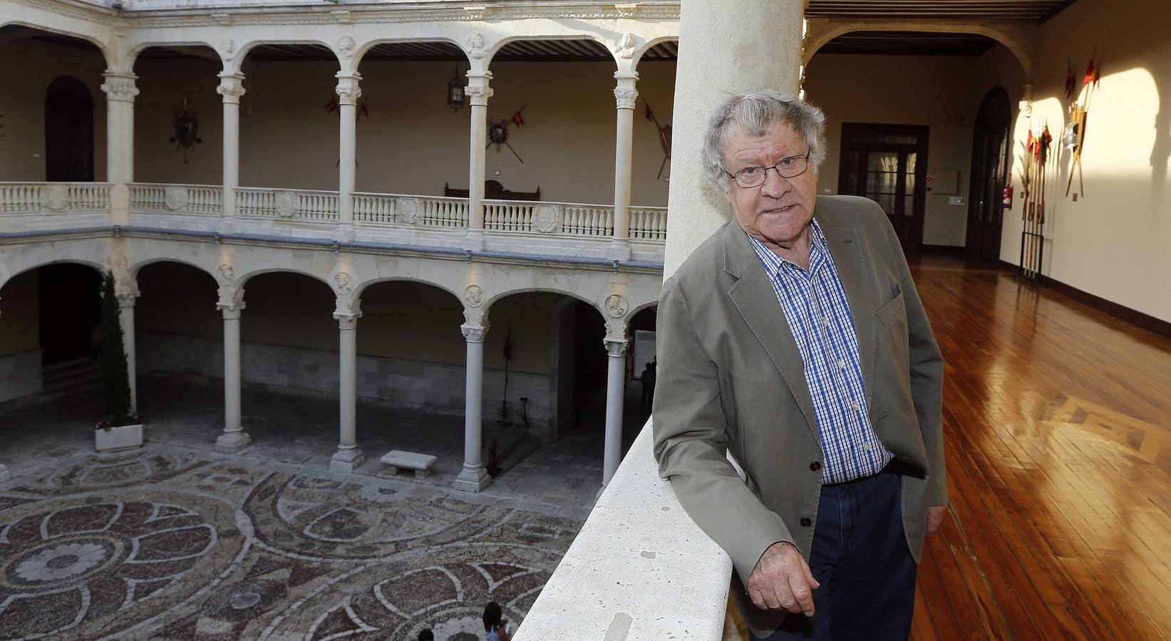 Ian Gibson, en el Aula de Cultura de El Norte