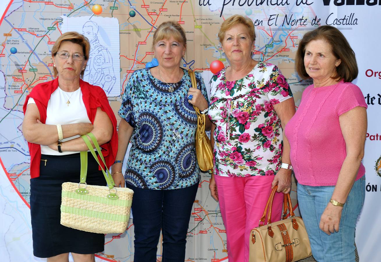 Chencha Teresa, Obdulia Núñez, Rosa Revuelta y Dorita Sanz disfrutaron de la conferencia.