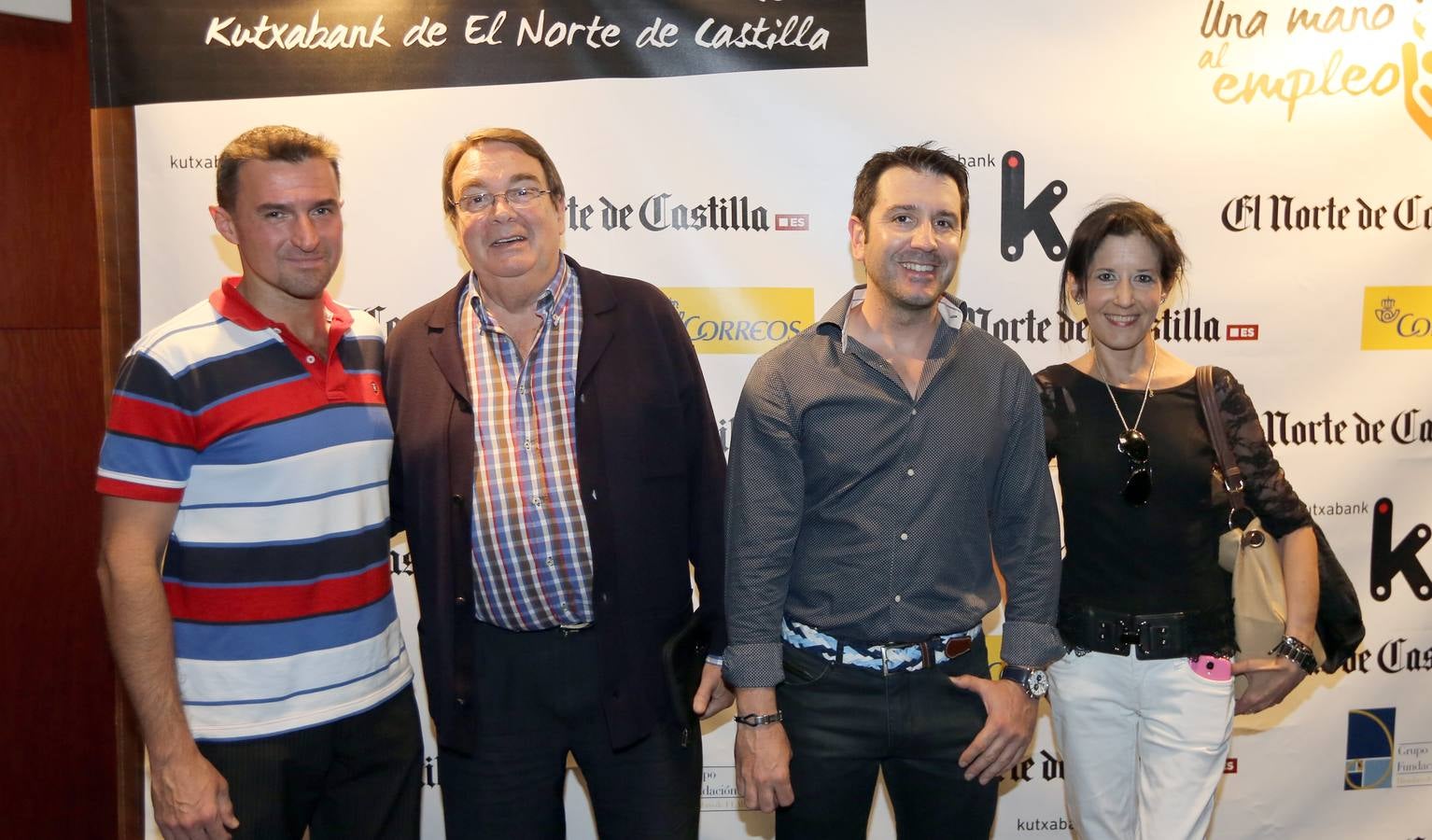 Pablo Tirado, Gonzalo Hernández (ONG Agustiniana Cebú), junto con José Luis Rodríguez y Mariola Serna (Inmobiliaria Reich)