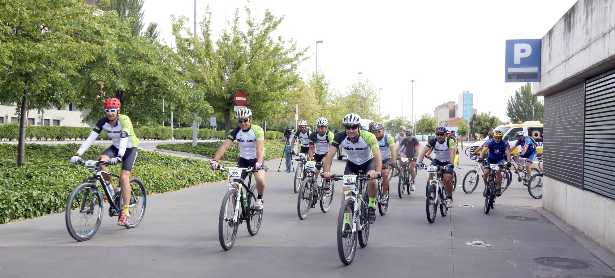 Salida de la ruta desde la Cúpula del Milenio