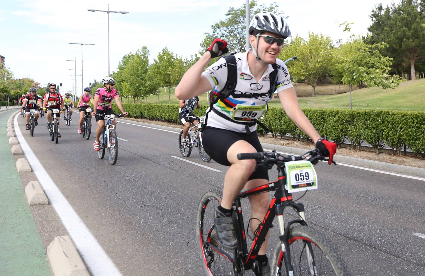 Salida de la ruta desde la Cúpula del Milenio