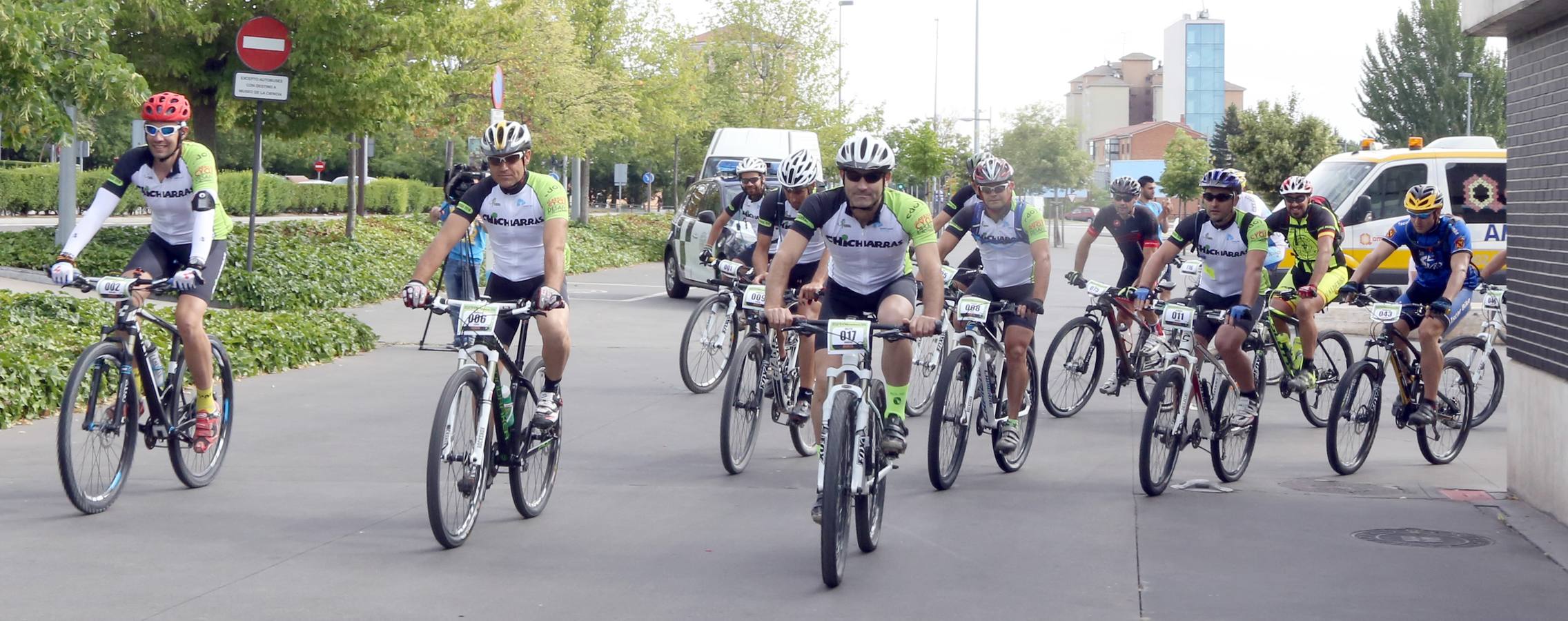 Salida de la ruta desde la Cúpula del Milenio