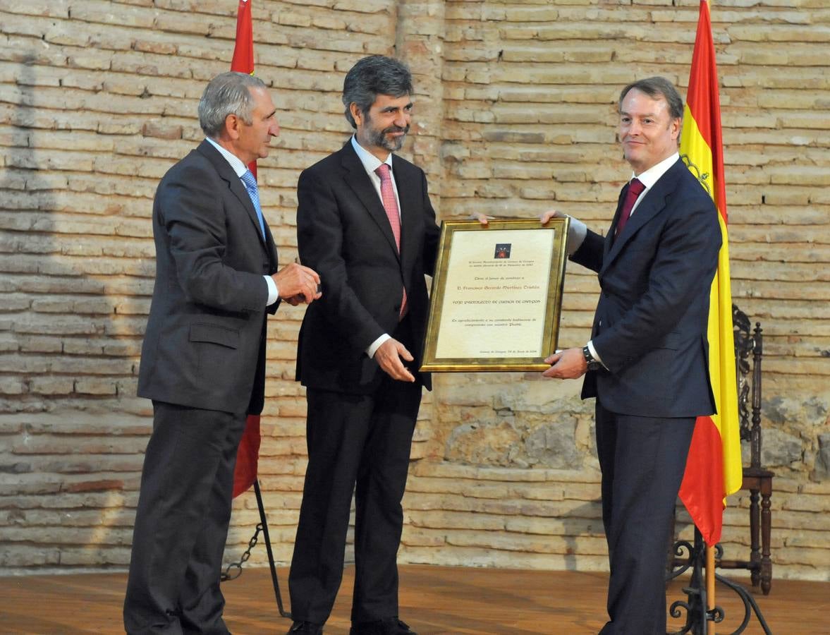 Francisco Gerardo Martínez Tristán, Hijo Predilecto de Cuenca de Campos