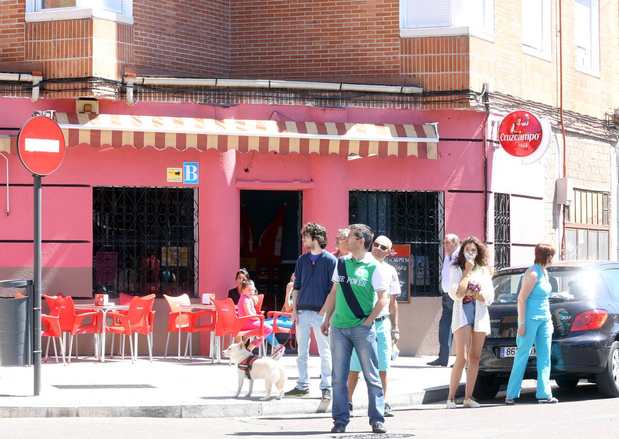 Los bomberos encuentran un cuerpo al ir a sofocar un incendio en la calle San Luis de Valladolid