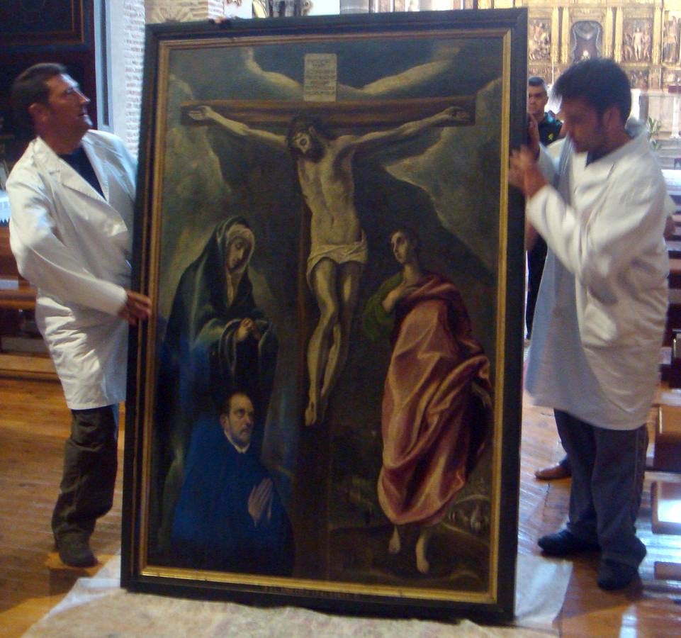 Traslado del cuadro &#039;El calvario&#039; de El Greco a Toledo