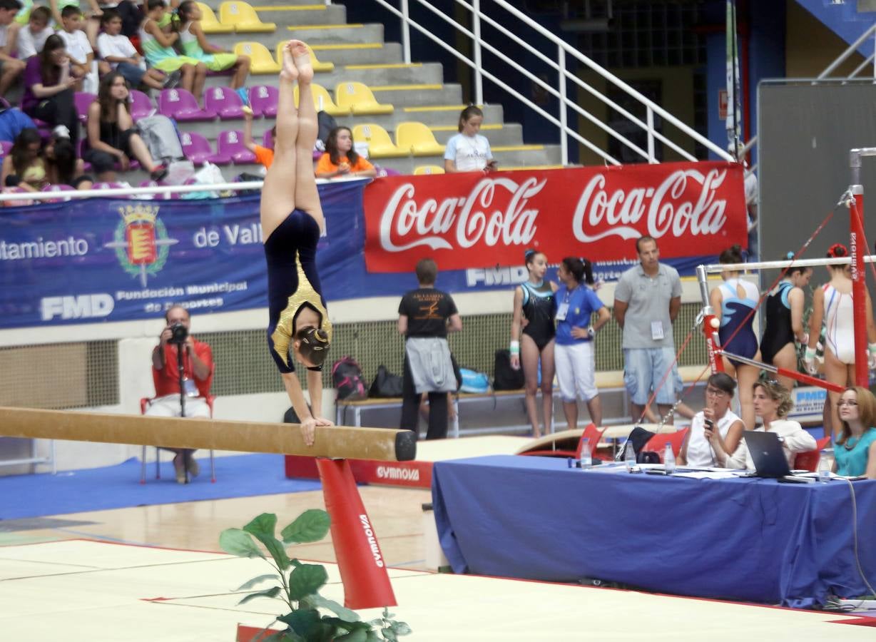 Campeonato de España de Gimnasia Artística en el pabellón Pisuerga de Valladolid