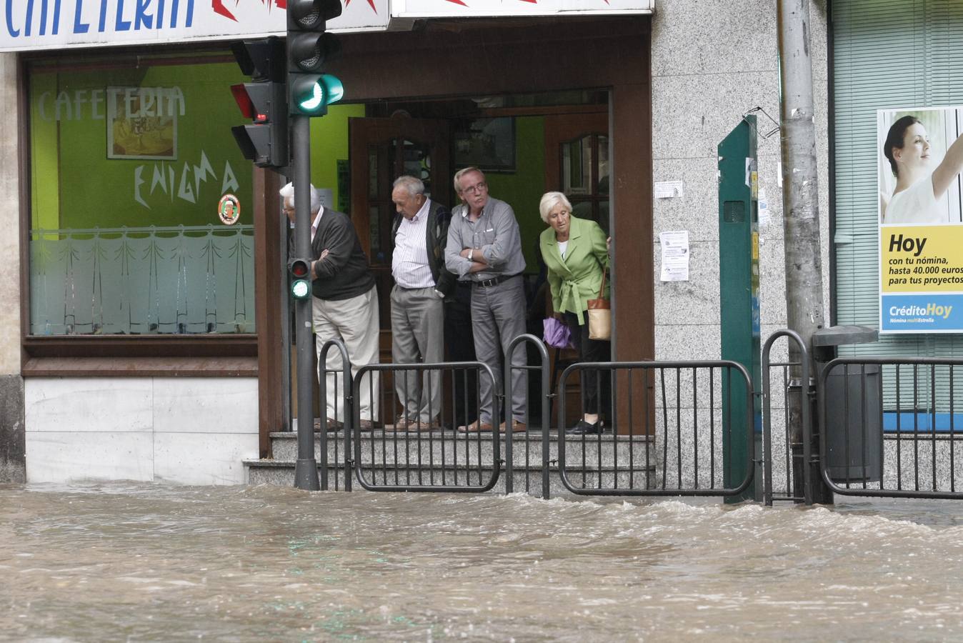 Espectacular tormenta en Salamanca