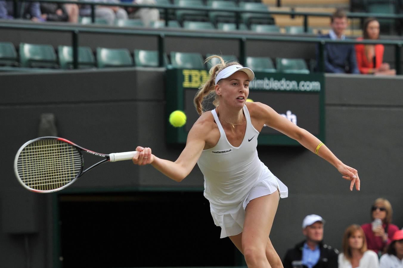 Naomi Broady en Wimbledon