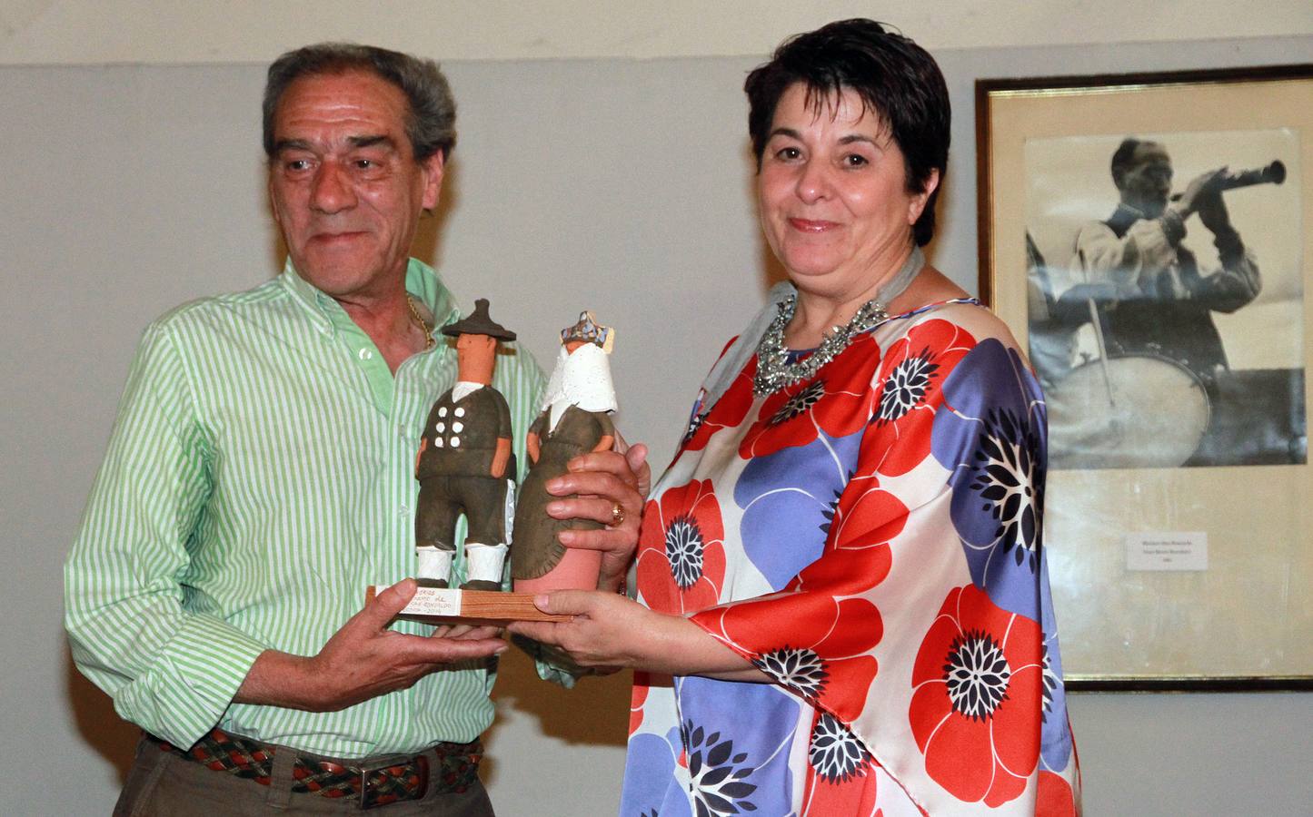 Homenaje de Folk Segovia a Mariano San Romualdo &#039;Silverio&#039; y Paco de Lucía