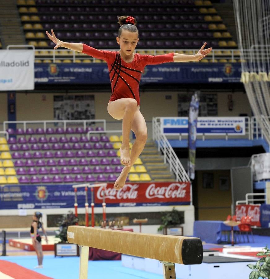 Segunda jornada del Campeonato de España de Gimnasia Artística en el pabellón Pisuerga de Valladolid