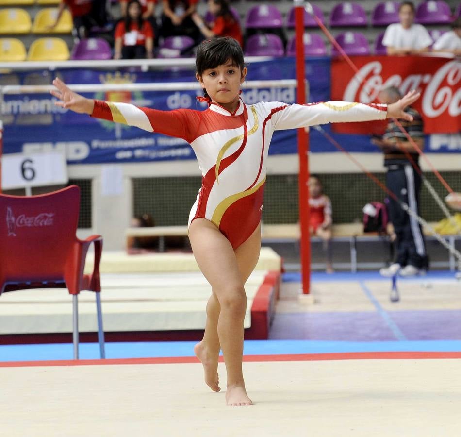 Segunda jornada del Campeonato de España de Gimnasia Artística en el pabellón Pisuerga de Valladolid