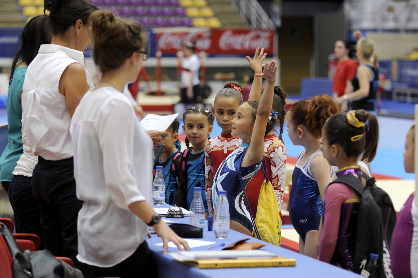 Segunda jornada del Campeonato de España de Gimnasia Artística en el pabellón Pisuerga de Valladolid