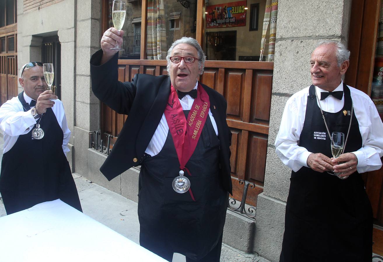Los sumilleres segovianos celebran San Marcial Copero