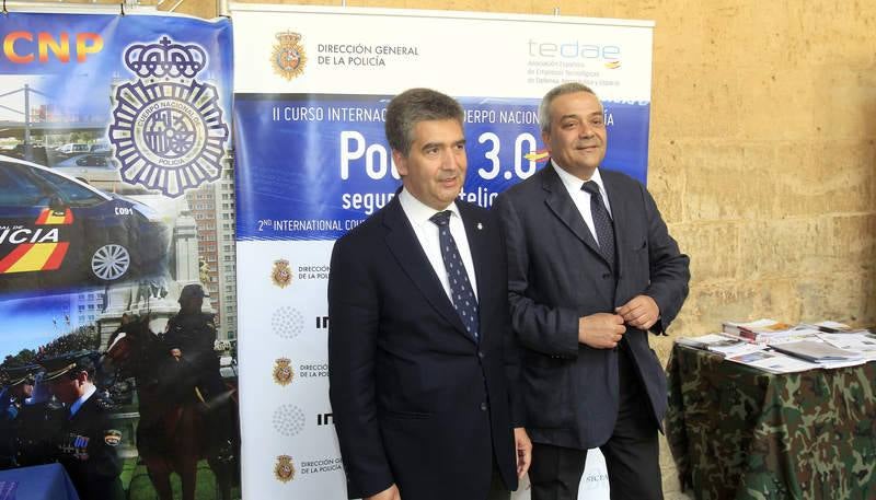 Clausura del II Curso Internacional de la Policía Nacional en Carrión de los Condes. Palencia