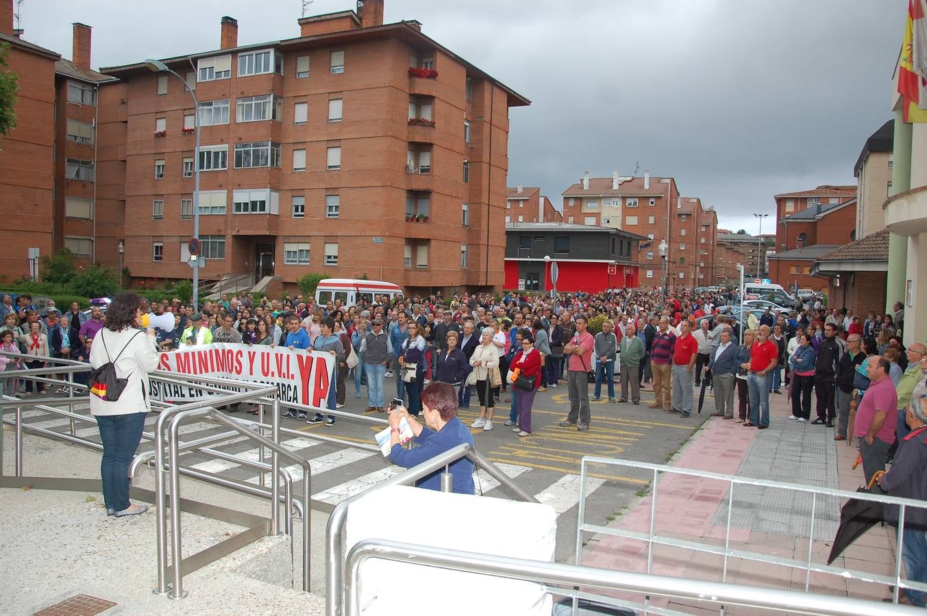 Manifestación en Guardo para reivindicar el hospital comarcal