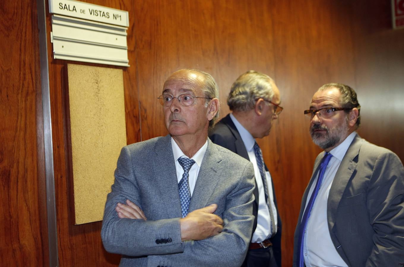 El exjefe de Mantenimiento del Ayuntamiento de Valladolid, Luis Alberto Samaniego, declara en el juzgado
