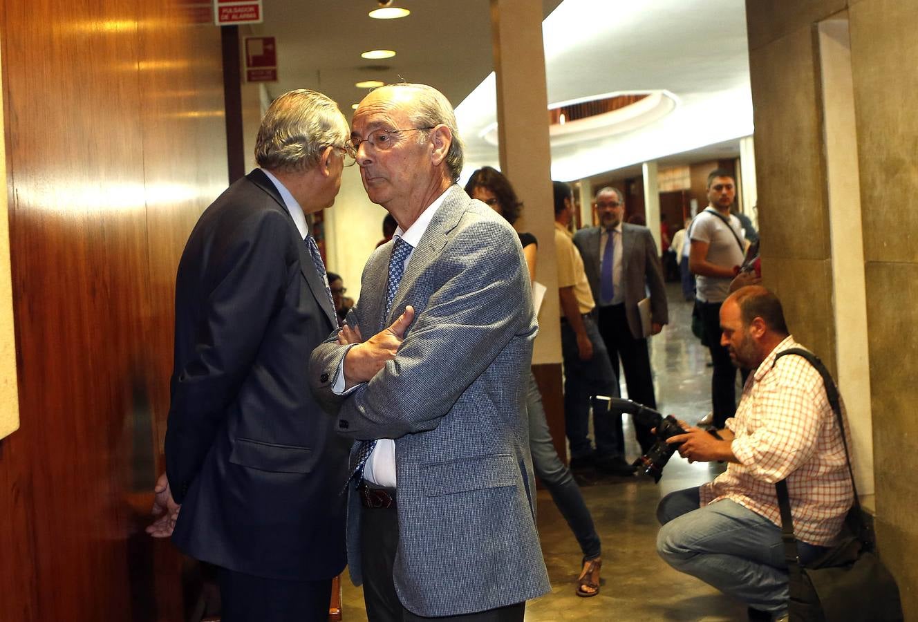 El exjefe de Mantenimiento del Ayuntamiento de Valladolid, Luis Alberto Samaniego, declara en el juzgado