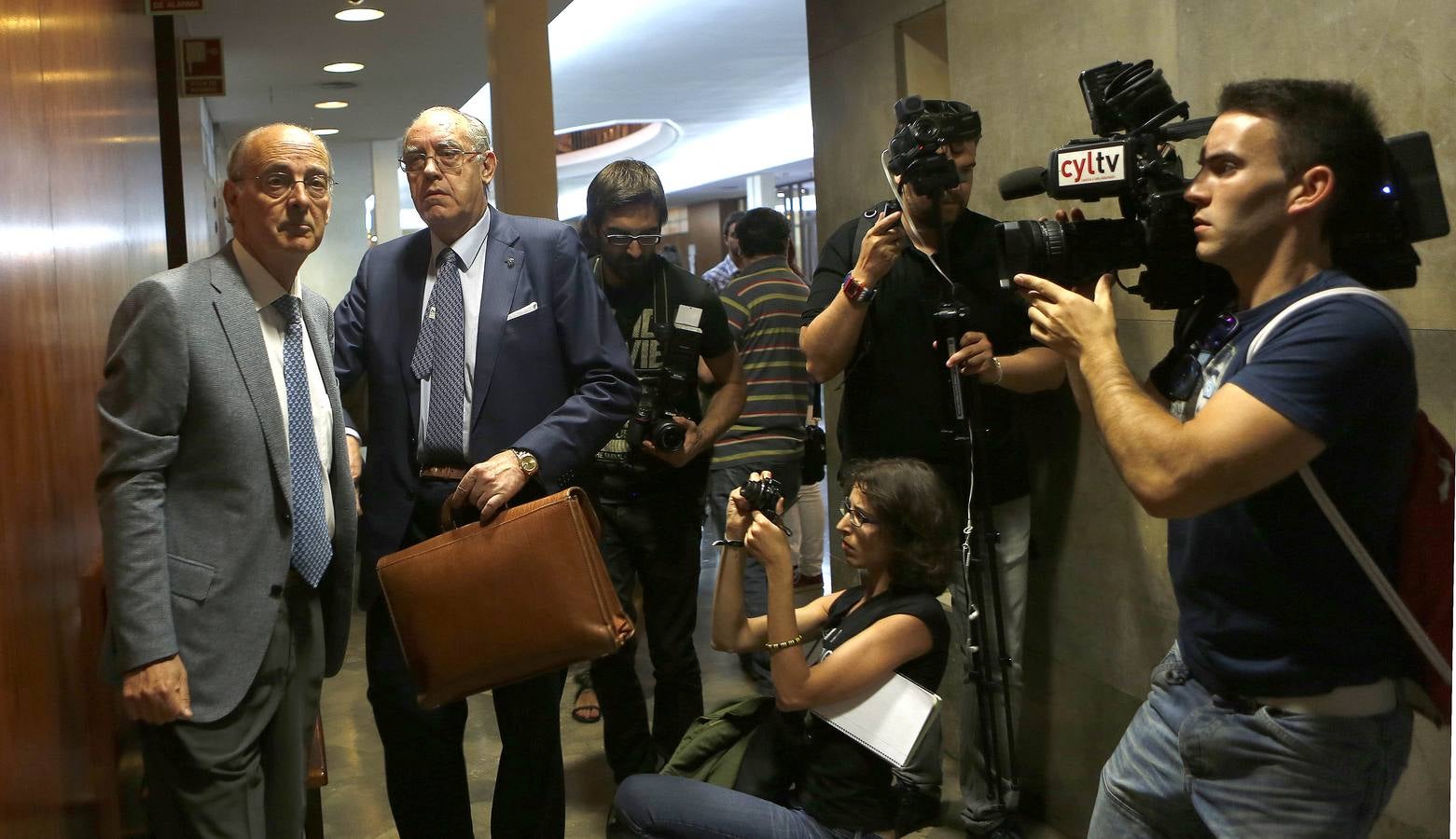 El exjefe de Mantenimiento del Ayuntamiento de Valladolid, Luis Alberto Samaniego, declara en el juzgado