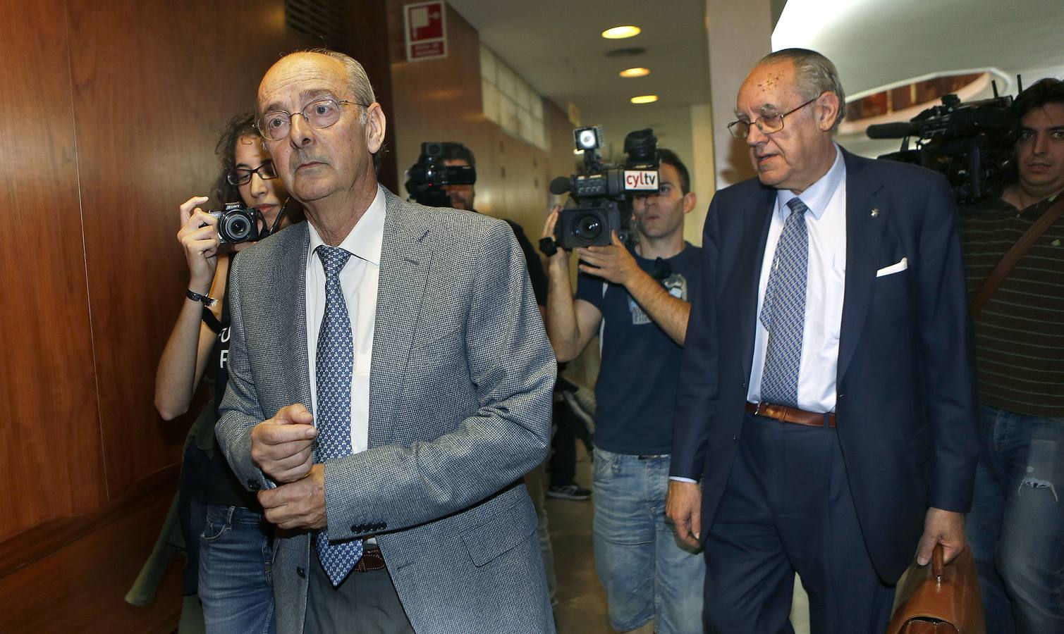 El exjefe de Mantenimiento del Ayuntamiento de Valladolid, Luis Alberto Samaniego, declara en el juzgado