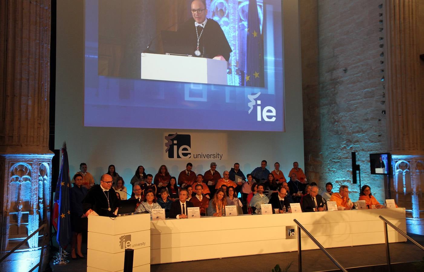 Acto de graduación de la IE Universidad de Segovia