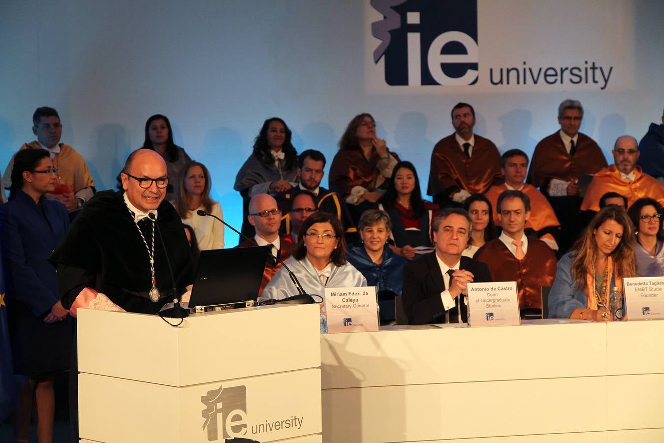 Acto de graduación de la IE Universidad de Segovia