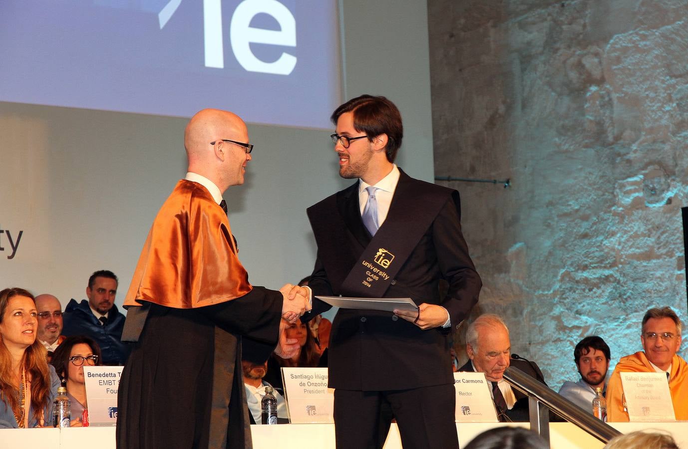 Acto de graduación de la IE Universidad de Segovia