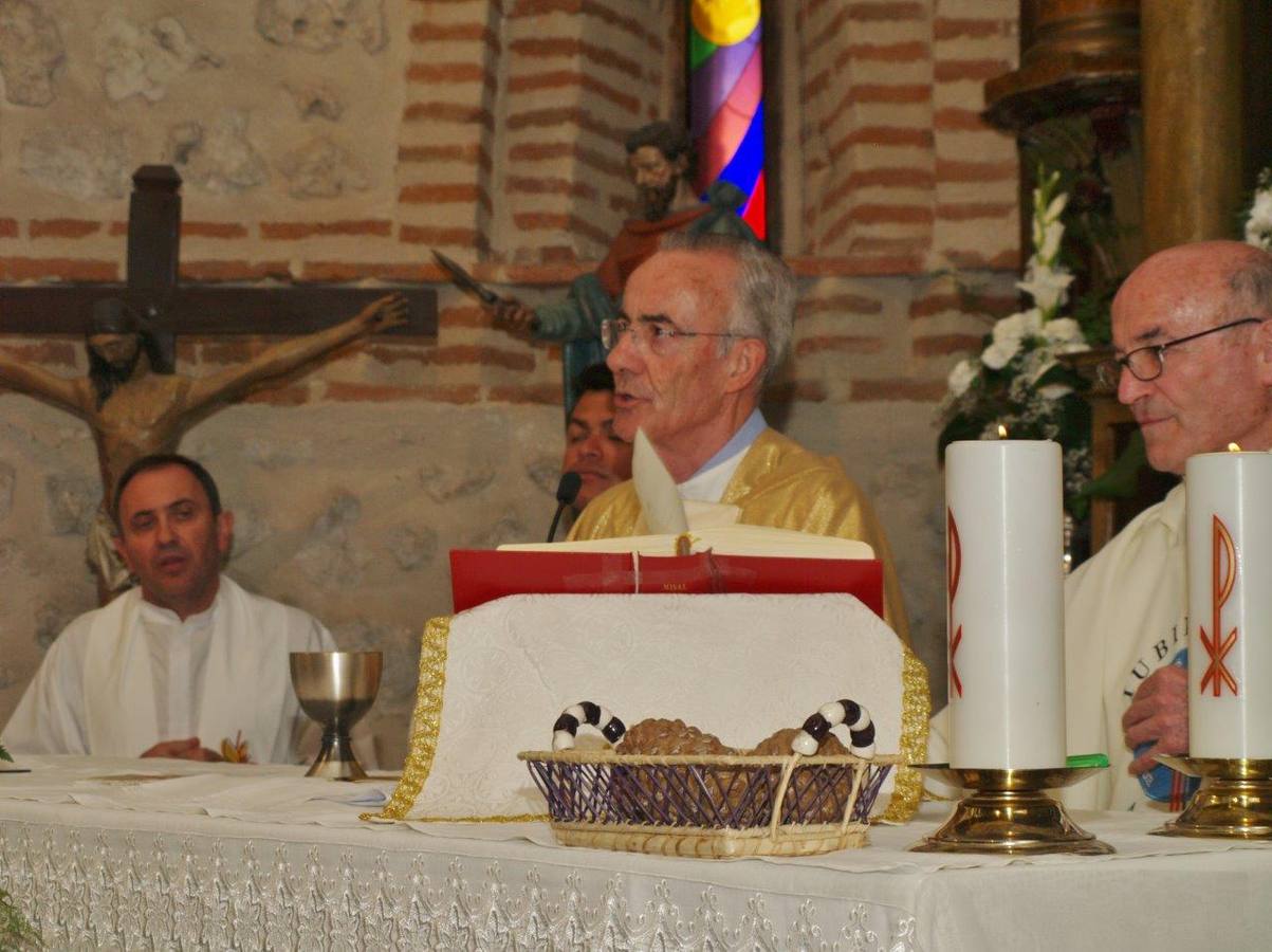 Bodas de oro sacerdotales de José González Caballero en Villaverde de Íscar (Segovia)