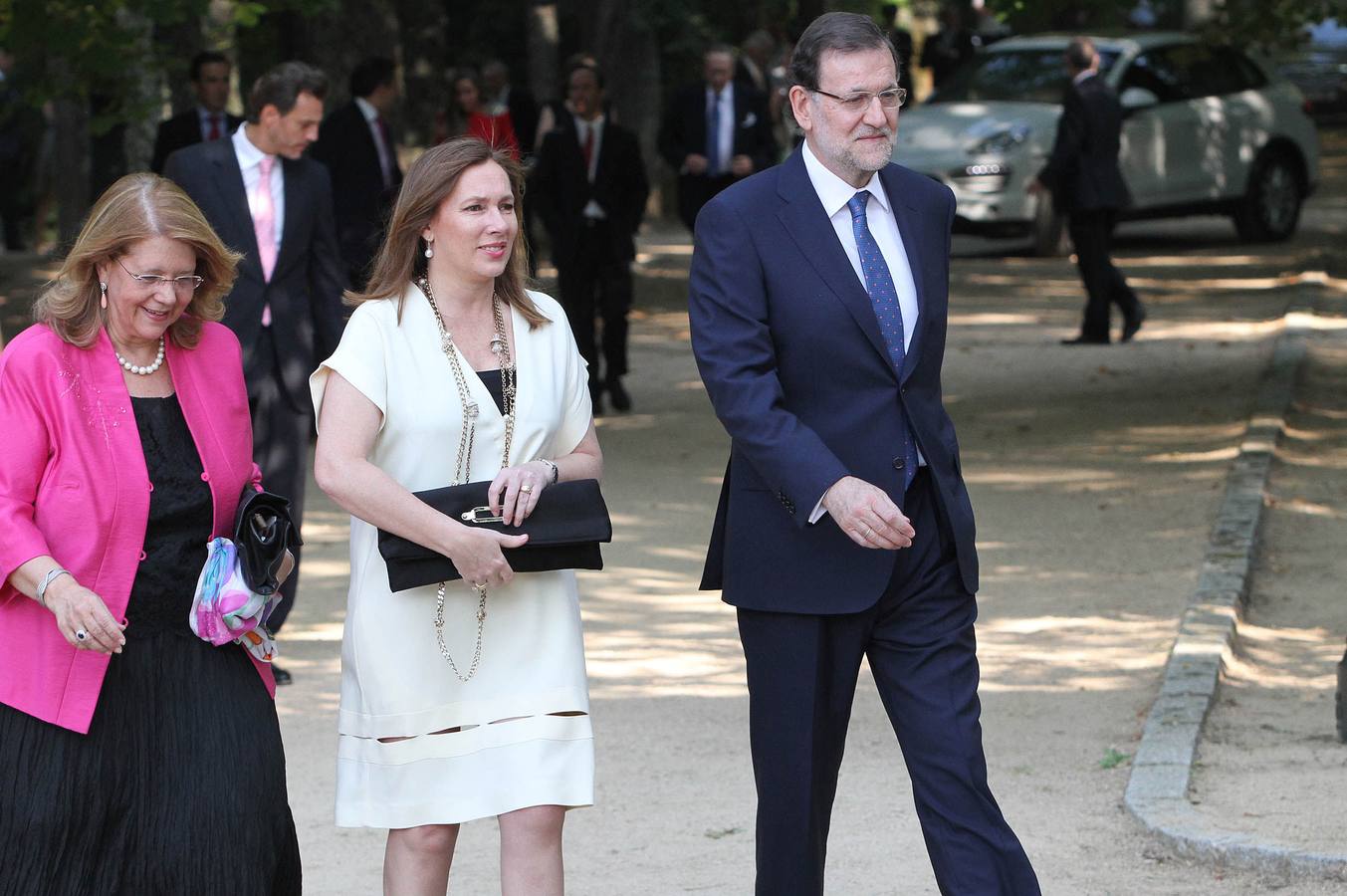 Boda de la hija de De Guindos en La Granja de San Ildefonso de Segovia