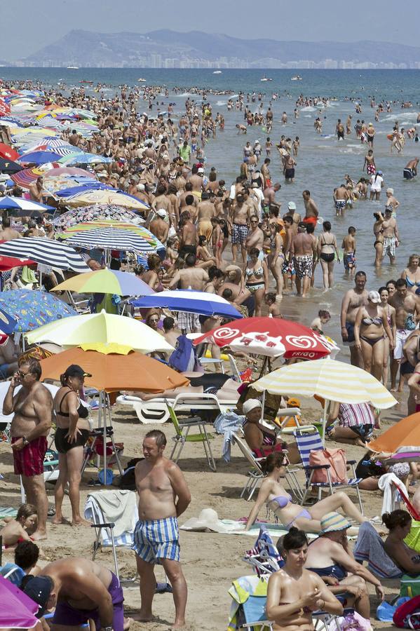 Playa de Gandía, en la Comunidad Valenciana.