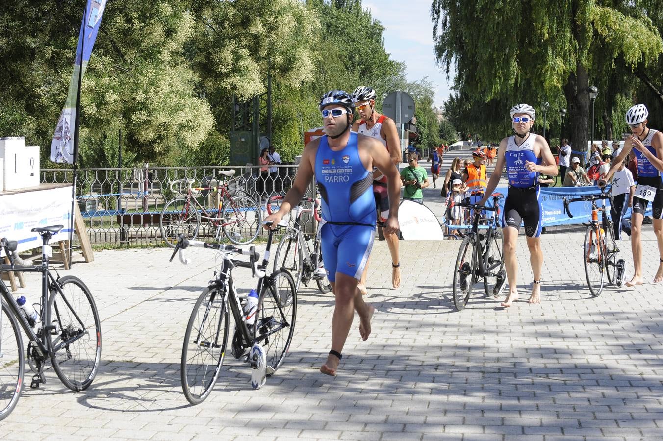 La playa de las Moreras acoge el XVII Triatlón Ciudad de Valladolid