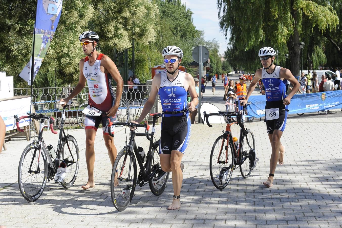 La playa de las Moreras acoge el XVII Triatlón Ciudad de Valladolid