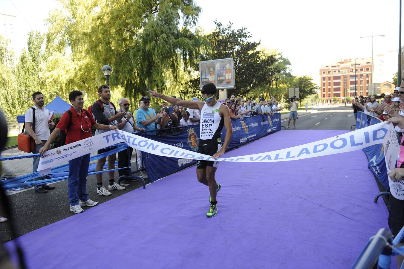 La playa de las Moreras acoge el XVII Triatlón Ciudad de Valladolid