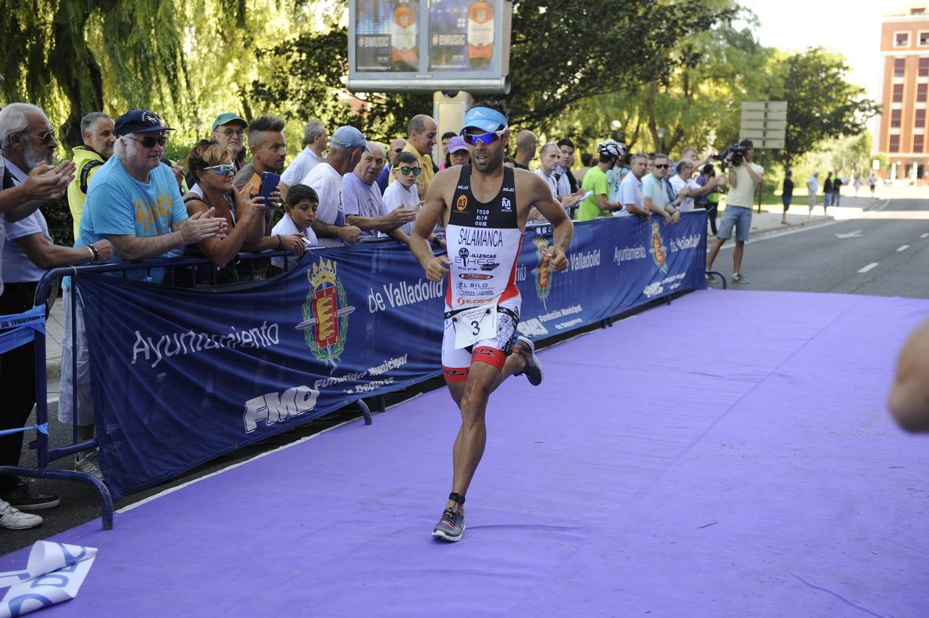 La playa de las Moreras acoge el XVII Triatlón Ciudad de Valladolid