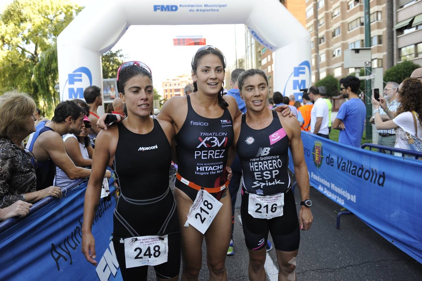 La playa de las Moreras acoge el XVII Triatlón Ciudad de Valladolid