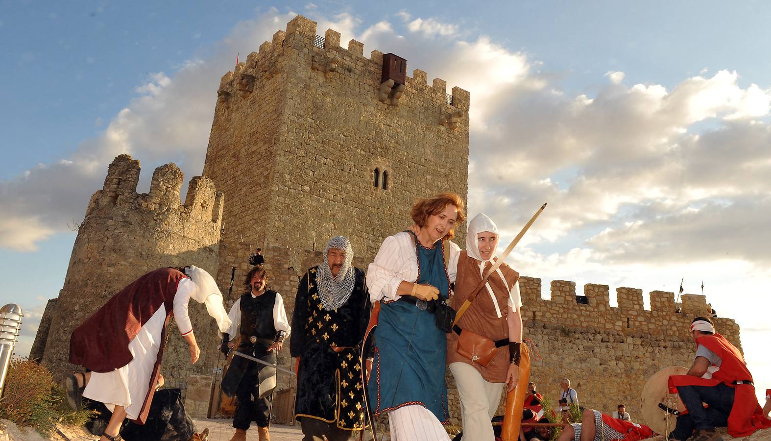 Asalto al castillo de Tiedra. Valladolid