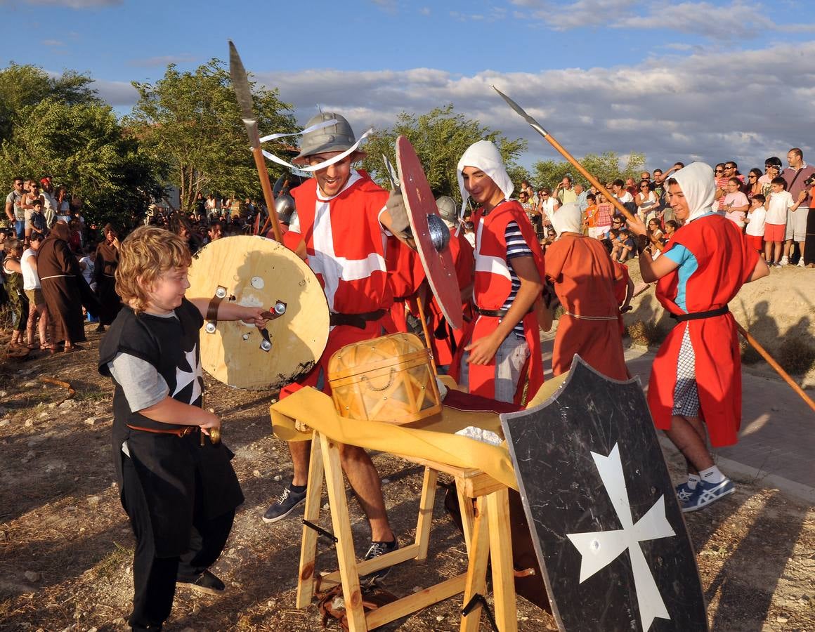 Asalto al castillo de Tiedra. Valladolid