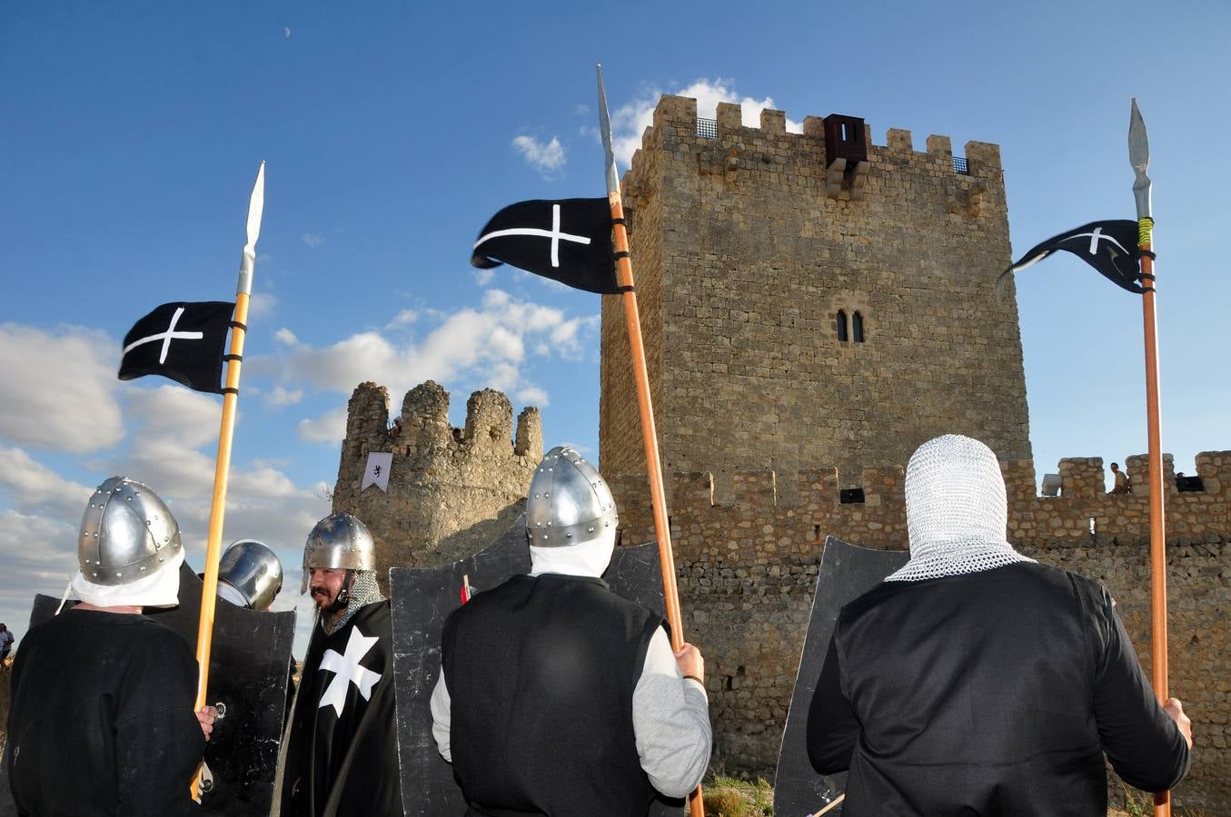 Asalto al castillo de Tiedra. Valladolid