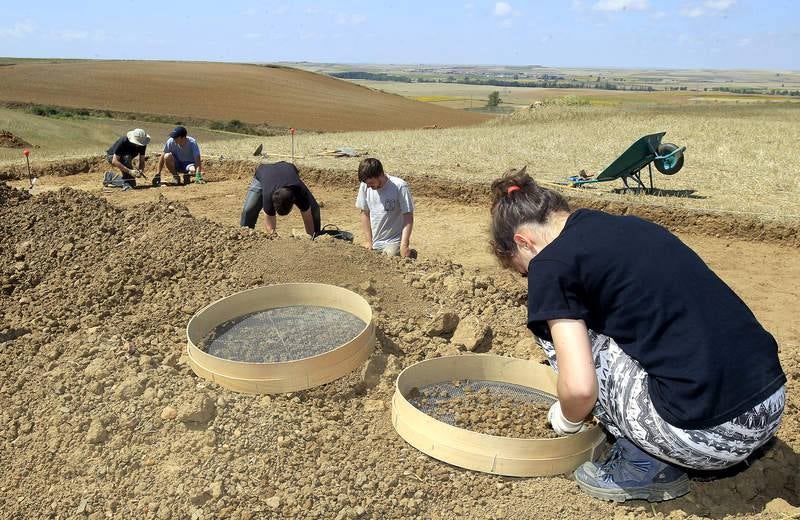 Visita al yacimiento arqueológico de Dessobriga en Osorno (Palencia)