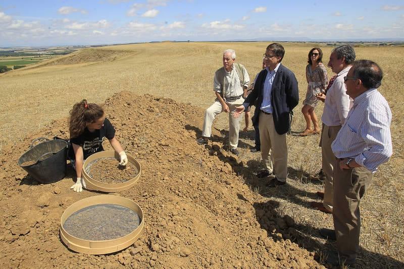 Visita al yacimiento arqueológico de Dessobriga en Osorno (Palencia)