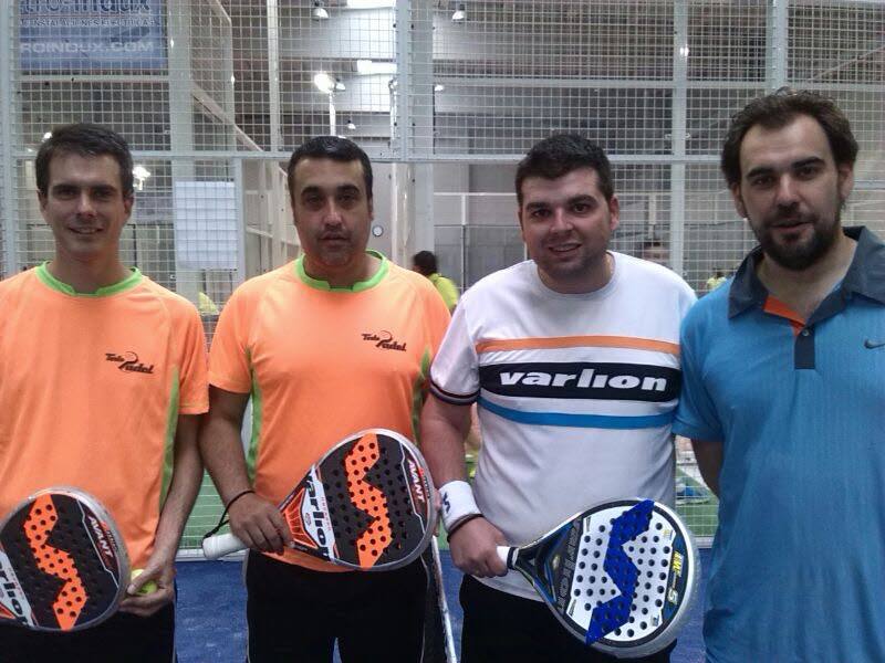 Participantes en el I Torneo de Pádel Trofeo ATV Mercedes Open de Verano