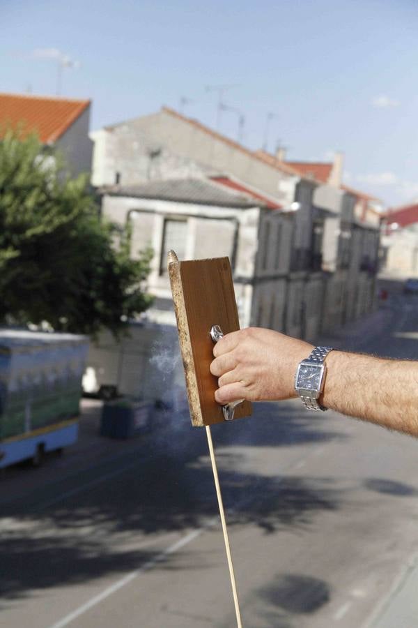 Concentración y desfile de peñas en Campaspero