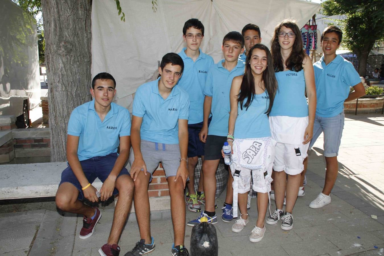 Concentración y desfile de peñas en Campaspero