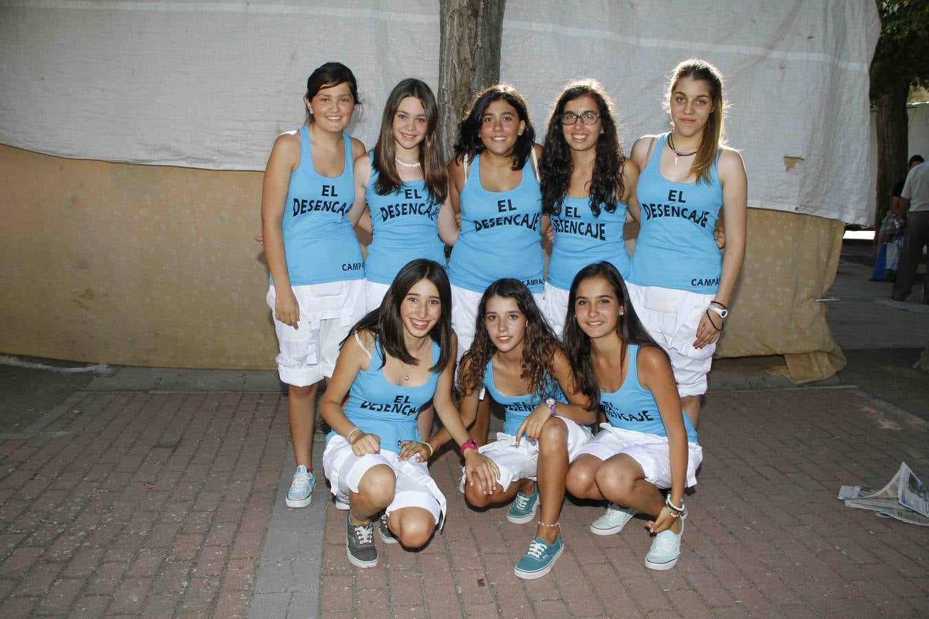 Concentración y desfile de peñas en Campaspero