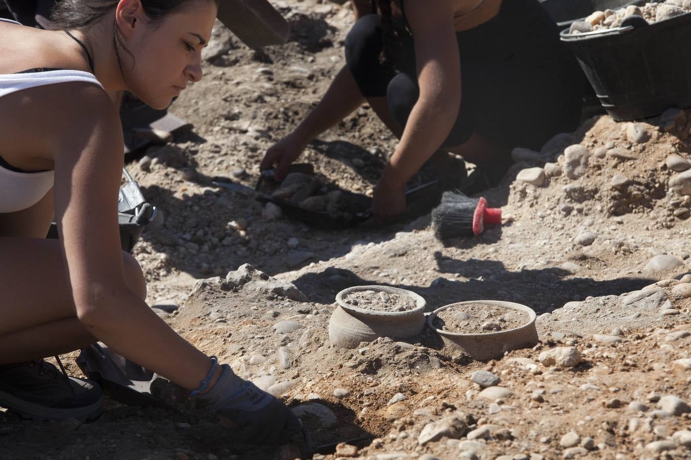 Yacimiento arqueológico de Pintia en Padilla de Duero (Valladolid)