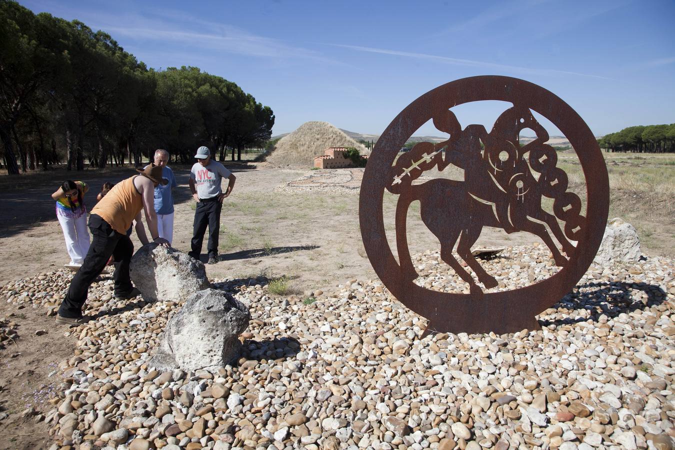 Yacimiento arqueológico de Pintia en Padilla de Duero (Valladolid)