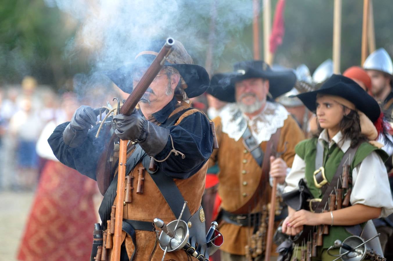 Jornada del viernes en la Feria Renacentista de Medina del Campo (Valladolid)