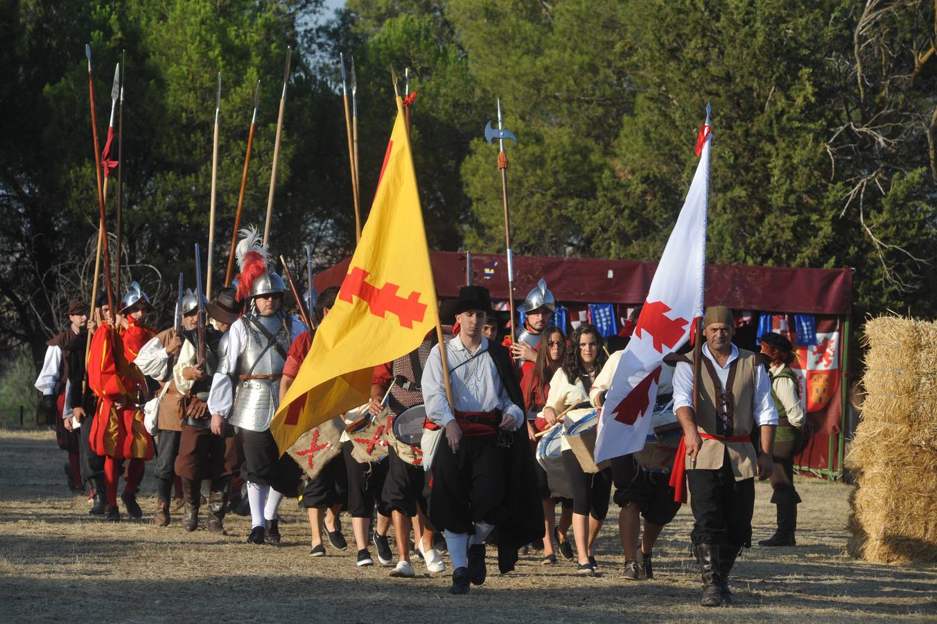 Jornada del viernes en la Feria Renacentista de Medina del Campo (Valladolid)