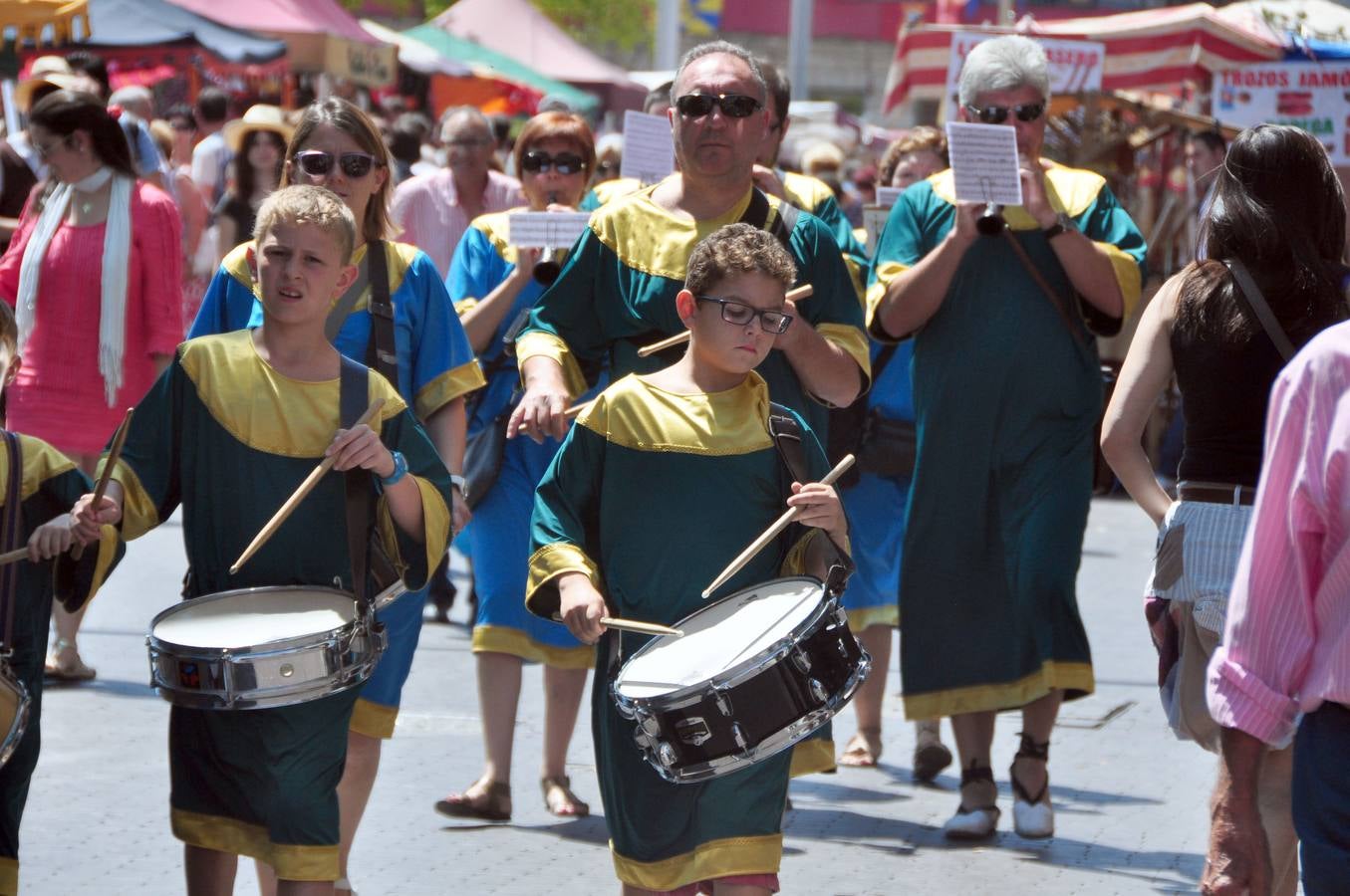Jornada del viernes en la Feria Renacentista de Medina del Campo (Valladolid)