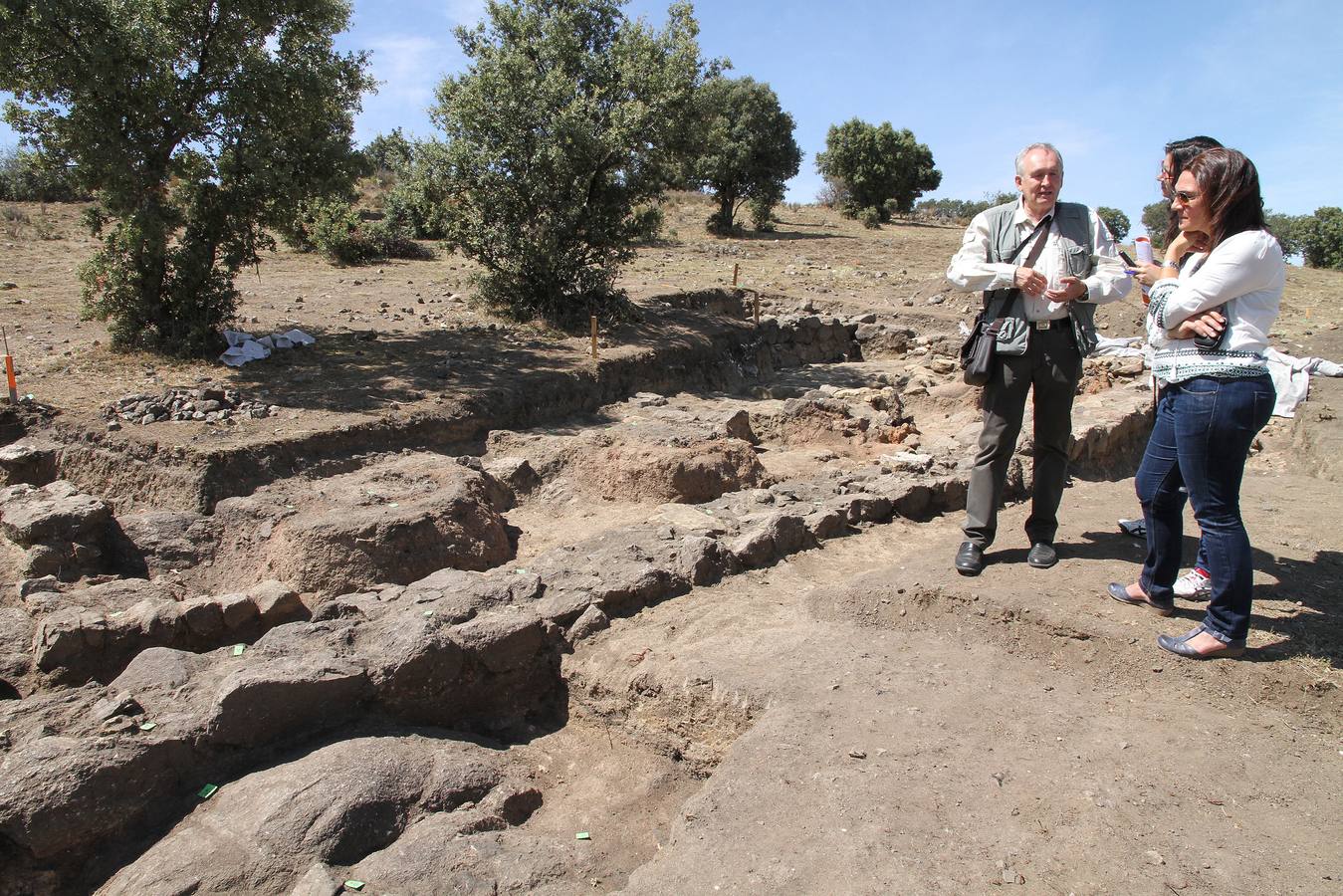 Yacimiento del Cerro de los Almadenes en Otero de Herreros (Segovia)