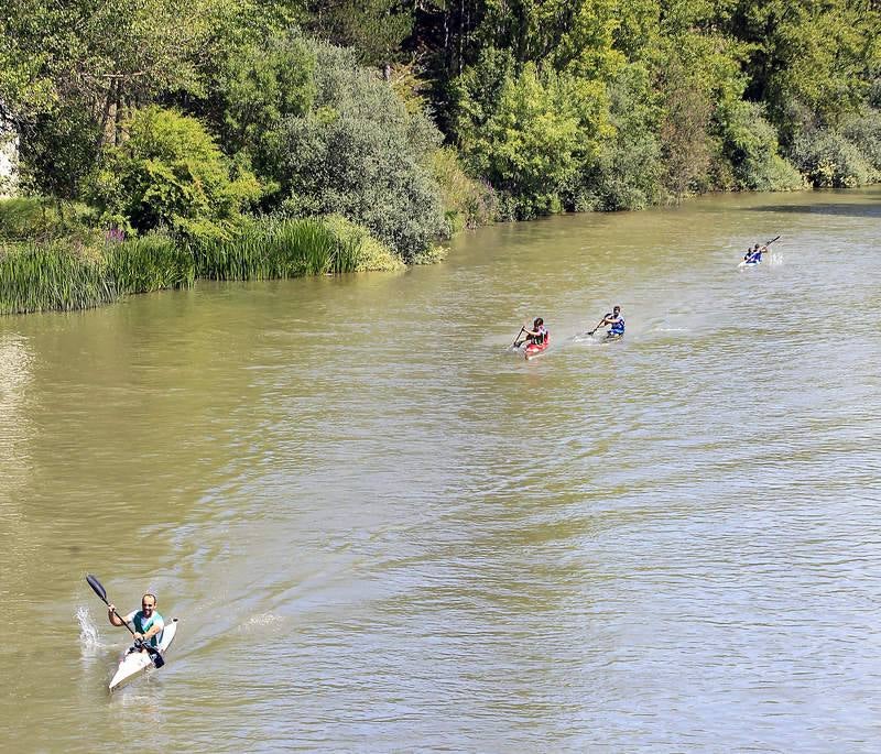 Descenso del Pisuerga en Alar del Rey (Palencia)